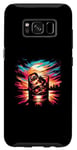 Coque pour Galaxy S8 Whisky Sunset - Vintage Bourbon Scotch Whisky On Ice Lover