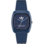 Wristwatch ADIDAS RETRO WAVE TWO AOSY24029 Silicone Blue