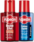 Alpecin Caffeine Shampoo Double Effect, 200 Ml + Alpecin Caffeine Liquid, 200 Ml
