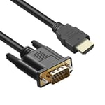 1.8m HDMI till VGA Kabel - Adapter