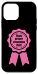 iPhone 12 mini That's Proper Champion That! Northerners Prize Ribbon Pink Case