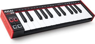 Akai Professional USB MIDI Keyboard Controller Red Black