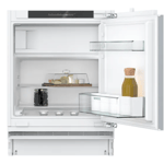 Siemens KU22LVFD0G 82x59.8 under counter fridge with ice box, 2 vegetable drawers, 1 with sliding li
