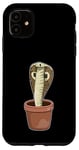 iPhone 11 Snake Plant pot Case