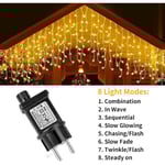 2-pack 31V 6W LED-strömadapter, IP44 Lågspänningsblinkare