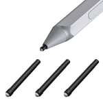 TiMOVO Pen Tips for Surface Pen, (3 Pack, Original HB Type) Original Surface Pen Tips Replacement Kit Fit Microsoft Surface Pro 2017 Pen (Model 1776) & Surface Pro 4 Pen - Black