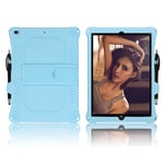 iPad 10.2 (2019) / Air (2019) durable silicone case - Baby Blue