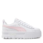Sneakers Puma Mayze Lth Piping Jr 396664-02 Puma White/Whisp Of Pink/Dewdrop