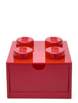 Lego Desk Drawer 4 Home Kids Decor Storage Storage Boxes Red LEGO STORAGE