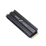 fanxiang 2To SSD NVMe M.2 PCIe Gen4x4 avec Dissipateur Thermique Jusqu'à 7100Mo/s en Lecture - SSD Interne 2 to Compatible avec PS5, PC, Ordinateur Portable pour Les Gamers et Professionnels - S880E