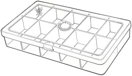 Myran 6000 betesask [17.1 x 9.6 x 3.1 cm] klar