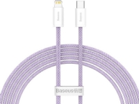 Baseus USB cable USB-C cable for Lightning Baseus Dynamic Series, 20W, 2m (purple)