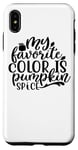 Coque pour iPhone XS Max Ma couleur préférée est citrouille Spice - Lover Latte Lover