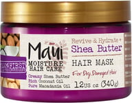 Maui Moisture Shea Butter Hair Mask for Dry Damaged Hair, 340G