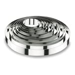 Lacor 68520 Emporte-Pièces Cercle à Tarte Ronde 20 x 4,5 cm 18 / 10