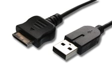 Vhbw Câble Usb Compatible Avec Sony Playstation Portable Go Psp-N1003, Psp-N1004 - Câble De Données 2 En 1 / Chargement 1,2m De Long