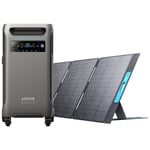 Anker SOLIX F3800 Portable Power Station 3840Wh Battery + 400w PS400 Solar Panel