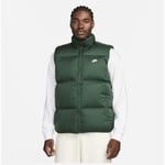 Nike Club Men's Therma-FIT Puffer V FIR/WHITE, storlek Small