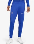 Mens Nike PSG Strike Slim Fit Track Bottoms Football Pants Royal Blue S RRP £60