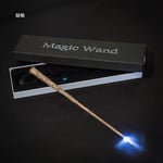 Halloween trollstav Harry Potter trollstav, för Halloween-presenter Cosplay Style Glowing Wand Hermione