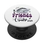 Friends Cruise Making Memories Friends Vacation 2024 PopSockets Swappable PopGrip