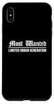 iPhone XS Max Most-Wanted Limited Edition Urban Generation Case
