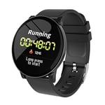 GAKOV Waterproof Smart Watch For iOS Android Bluetooth Sport Smartwatch Men Women Watches Heart Rate Monitor Blood Pressure 255mm * 20mm * 2.3rmm Black silicone