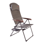 Quest Naples Pro Recline Folding Camping Chair With Side Table Seat Caravan x 1