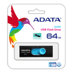 A-DATA Adata Uv320 64gb Black/blue Usb3.1