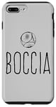Coque pour iPhone 7 Plus/8 Plus Boccia Vêtements de Boccia avec boules de pétanque et