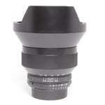 Zeiss Used Distagon 15mm f/2.8 - Nikon Mount