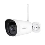 Foscam - G4C - Caméra IP WiFi extérieure Full HD 2K - Vision Nocturne 20m - Détection de Mouvement - Spots Lumineux