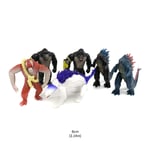 Godzilla vs. Kong 2 Figure Toys 6pc/Set Skar King Shimo KONG PVC Model Toy Gift