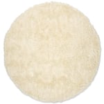 Classic Collection - Cloudy Matta Rund Naturvit