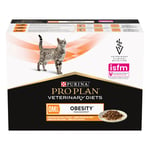 Purina Pro Plan Veterinary Diets Feline OM Obesity Management Chicken wet 10x85 g