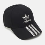Adidas Originals Leopard Luxe Women's Hat Baseball Strapback Cap Black OSFW