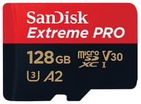 SanDisk Extreme Pro Micro SDXC - 128 GB - UHS-I A2