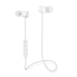 Groov-e Wireless Bluetooth Earphones with Remote & Mic – White – GVBT1200WE