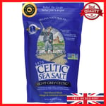 Light Grey Celtic Sea Salt 1 Pound Resealable Bag - Additive-Free, Delicious Se