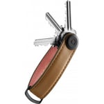 Orbitkey Läder Nyckelorganisatör - nyckelring, kakaorosa