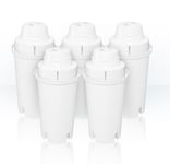 5x Water Filter Cartridge Compatible with Brita CLASSIC Jug Limescale Refill