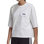 T-Shirts Blanc Femme Adidas R.Y.V.