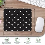 Computer Mouse Mat - Cute Tiny Love Hearts Pretty Office Gift #2599