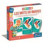 CLEMENTONI Montessori - Clementoni Ord I Bilder Pedagogiskt Spel Som Utvecklar Lexikonet Från 3 År