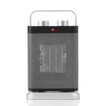 Portable Ceramic Heater With 2 Heat Settings Auto Oscillation Energy Efficient