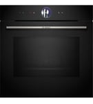 Bosch Series 8 HMG7764B1B Built-In Electric Single Oven with Microwave Functi...