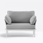 Lounge-tuoli Pedrali Light grey D100/ Light grey D100
