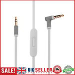 3.5mm Headset Cable Gold-plated for Beats HD Studio Pro Mixr (White) GB