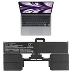 Kompatibelt med Macbook Air 15-inch 11.54V 5500mAh
