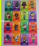 amiibo card SP x 16 all complete No.4 4th Part4 Vol.4 vol4 animal crossing Japan